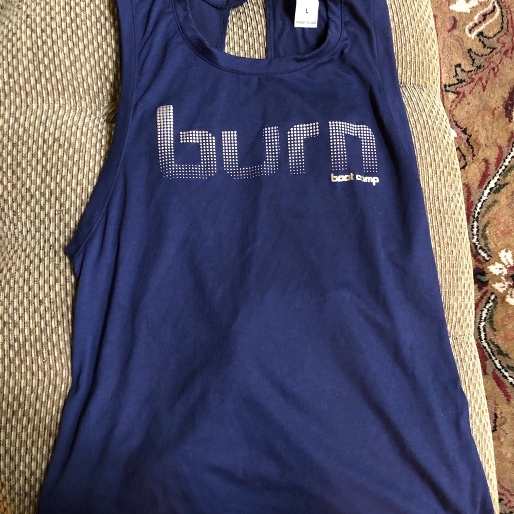Burn Bootcamp workout tank